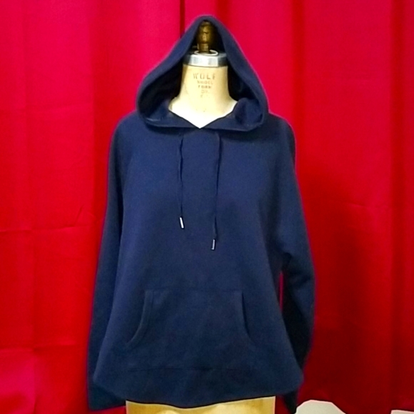 Victoria's Secret Tops - Victoria Secret Sport Navy Blue Hoodie Medium